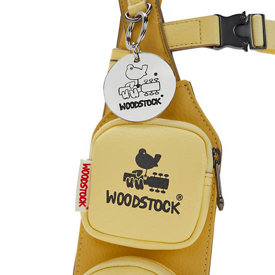 Kipling Seen It Woodstock Bag Vest Bags Woodstock Yellow | CA 2171AH